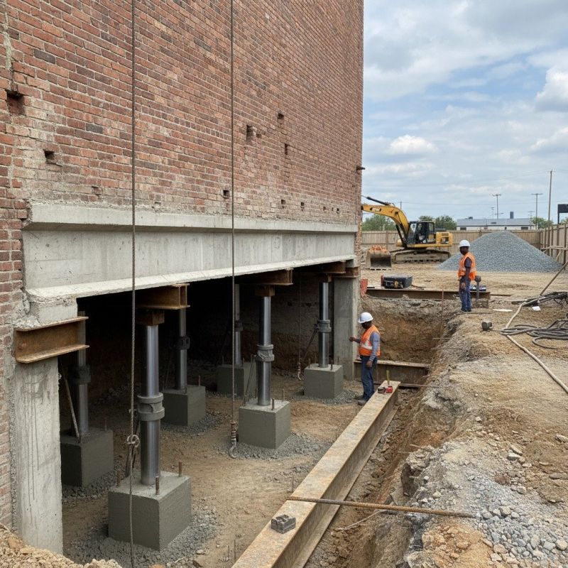 Structural Underpinning in Laconia, NH