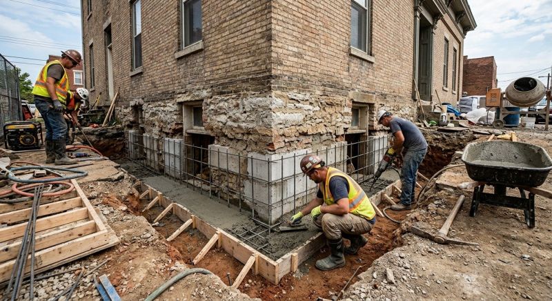 Underpinning Repair in Laconia, NH