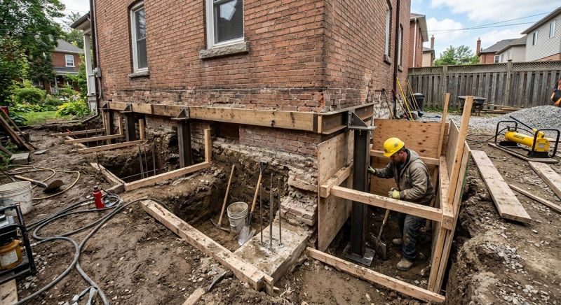 Underpinning Repair in Laconia, NH